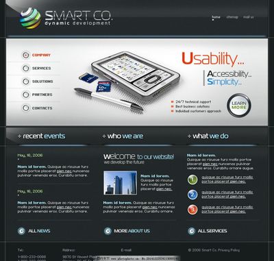 国外企业网站图片与网页设计服务全解析