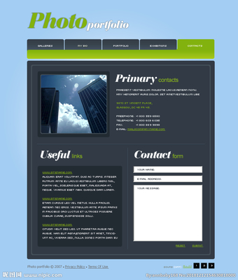 创意网页设计图片与专业网页设计服务